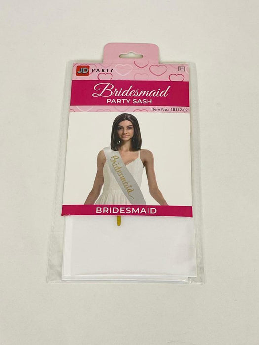 Bridesmaid Sash Bachelorette Party Sash Bridal Shower Hen Party Accessories