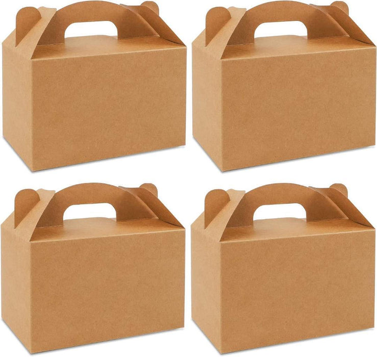 Treat Box Party Favor Desert Boxes Lolly Candy Brown Paper Gift