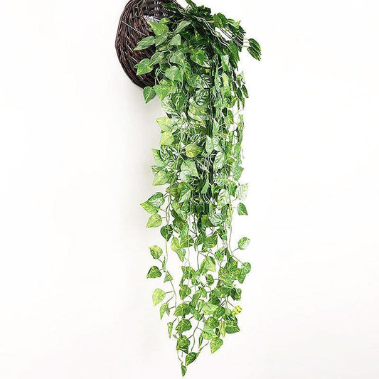Artificial Ivy Leaves Fake Green Leaf Vines Money Rattans Hanging Garland Plants