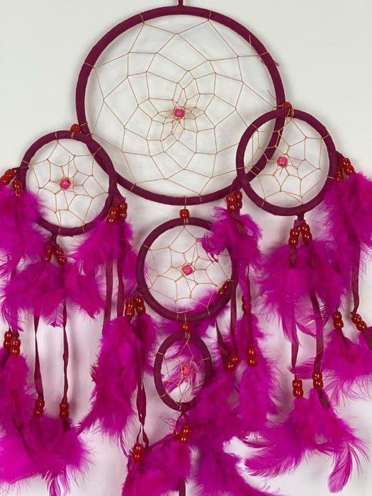 Dream Catcher with Feather Caught Dreams Wall Hanging Ornament Home Decor 52cm