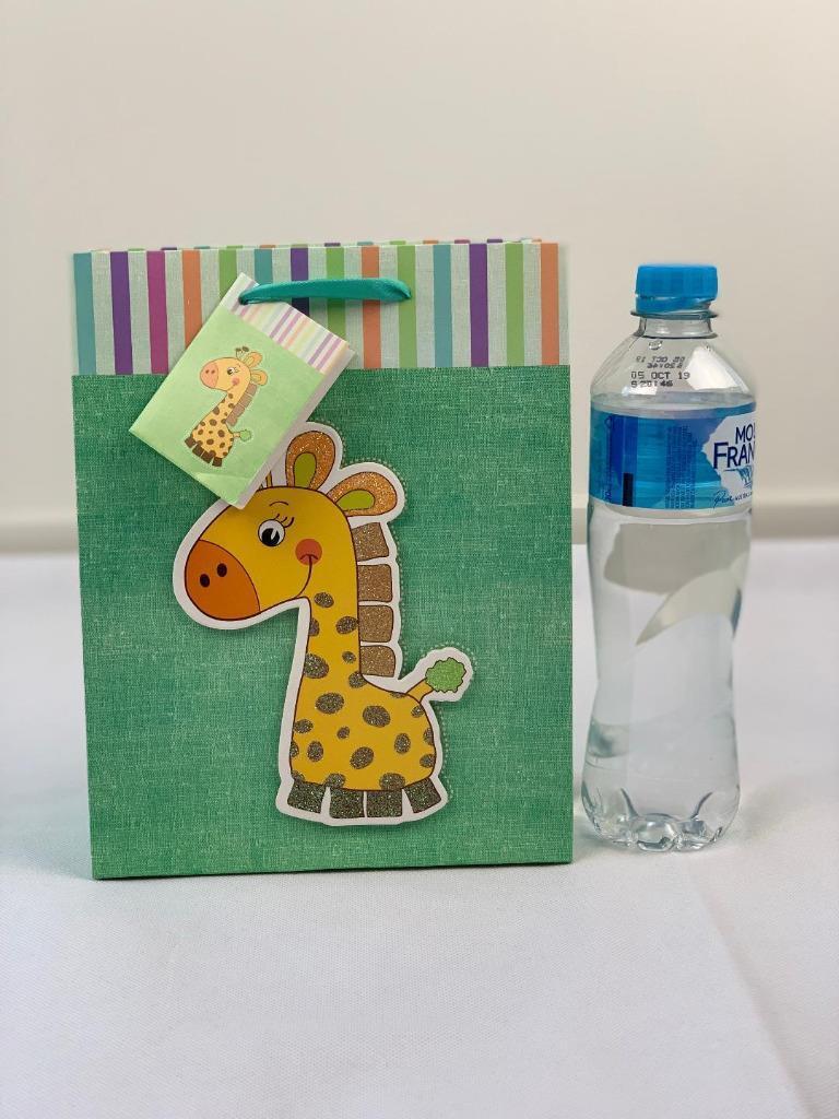 3D Paper Gift Bags Craft Kraft Carry Bag with handle Wedding Birthday Party