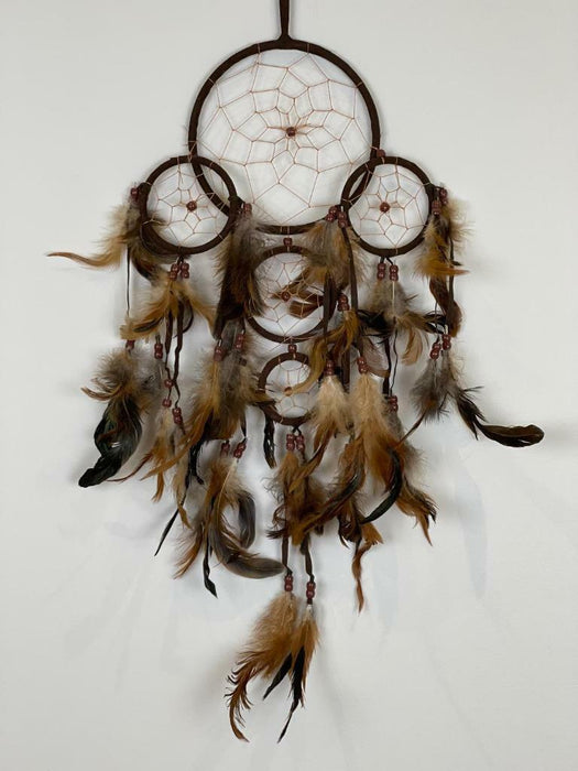 Dream Catcher with Feather Caught Dreams Wall Hanging Ornament Home Decor 52cm