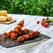 Bamboo Skewers BBQ Sticks Grill Meat Fruit Corn Cocktail Wood Party Skewer 25cm