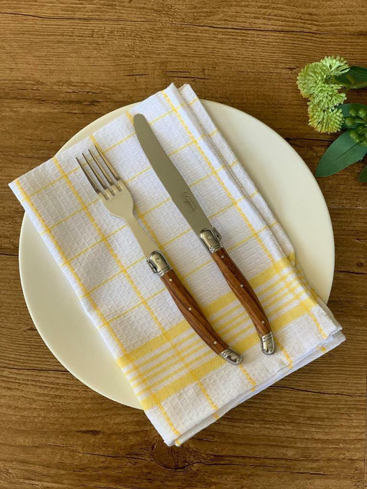 Kitchen Tea Towels Cotton Dish Cloths Bar Towels Multipurpose Cleaning 6 or 12pc