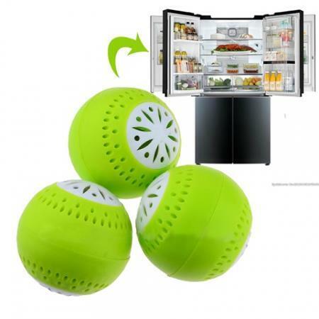 Fridge balls Refrigerator Absorber Odour Removal keep Fruit & Veg Fresh Longer