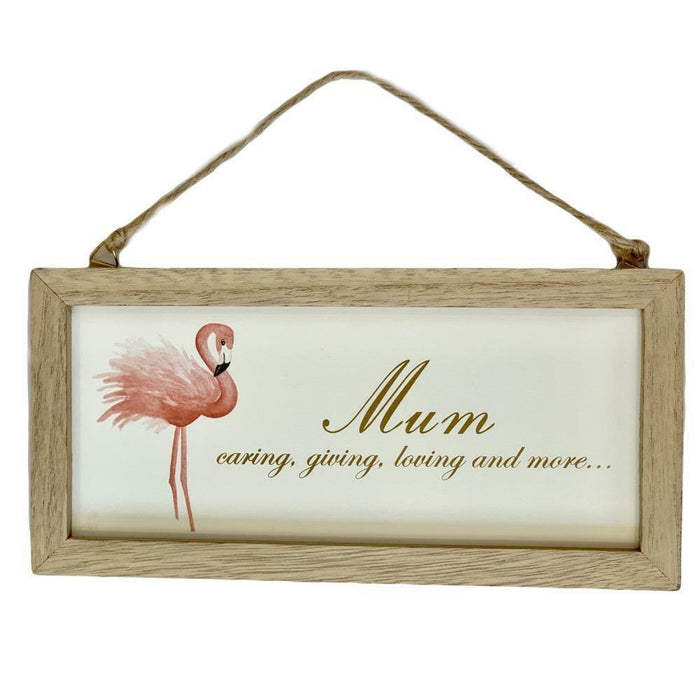 Wooden Home Signs Wall Decor Mum Mother Nana Sister Family Friends Sign Gift