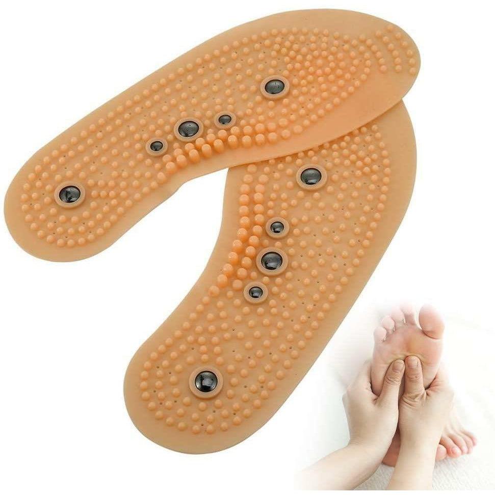 Magnetic Massage Insole Shoes Insoles Insert Pads Acupuncture Points Pain relef