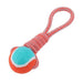 Dog Toys with Tennis Ball Rope Tough Dog Chew Toy for Aggressive Chewers 24cm