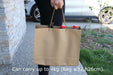 Kraft Paper Bags 50 x Bulk, Gift Shopping Carry Craft Brown Bag with Handles