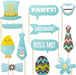 Easter Photo Booth Props Easter Party Favors Decorations Rabbit Egg Bunny 35pcs