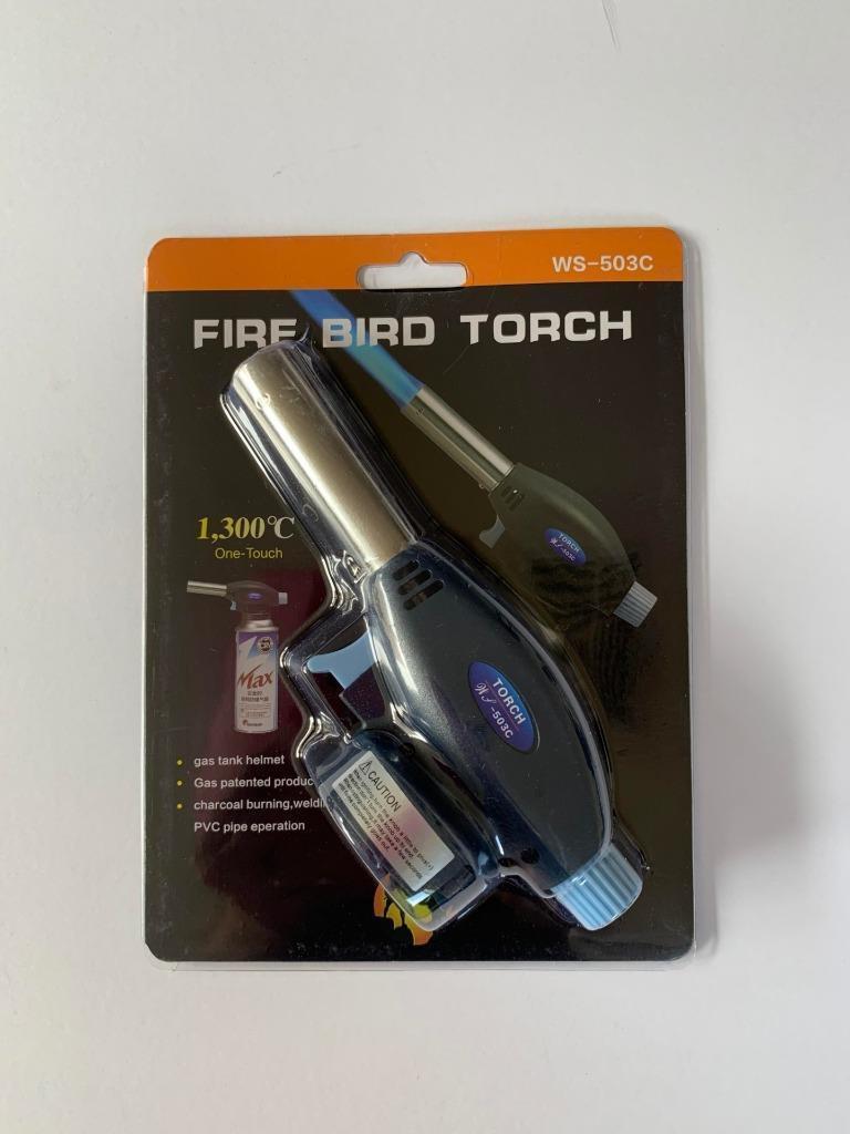 Blow Torch Fire Bird Lighter Buttan Gas Soldering Welding Iron Gun BBQ Burner AU