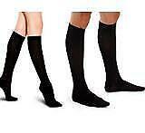 Travel Flight Socks Compression Sock Support Stocking reduce Swelling 2 Pairs