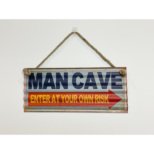 Man Cave Metal Sign Country Vintage Retro Tin Home Signs Wall Decor Bar Pub