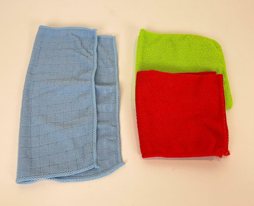 Microfiber Towels Cleaning Cloths Multipurpose Quick Dry Dusting Cloth 6/12pcs