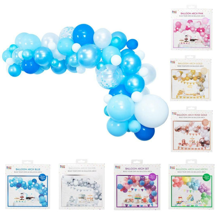 DIY Balloon Arch Garland kit Party Balloons Decoration Set Rose Gold Blue Silver