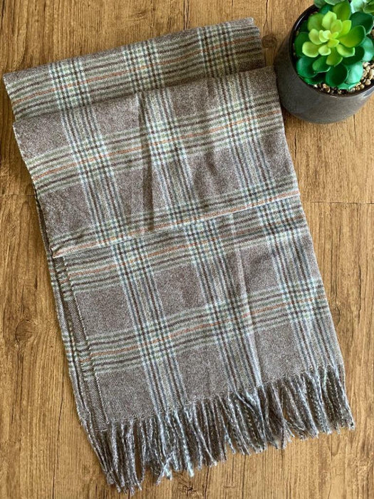 Winter Scarf Soft Unisex Scarves Shawl Wrap Tartan Check Plaid Blanket Oversize