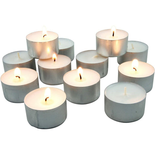 Tea Light Candles Unscented Tealight Candle Tealights 4hr 9hr Home Décor 100pc