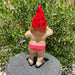 Garden Gnomes Naked Nude Gnome Drinking Naughty Garden Ornament Statue 2 x 29cm