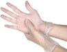 Disposable Gloves Vinyl Lightly Powdered & Powdered Free 100pcs size S M L XL