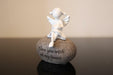 Angel Statue Sentimental Rock Wording Wing Angles Religious Decor Figurine 8.5cm