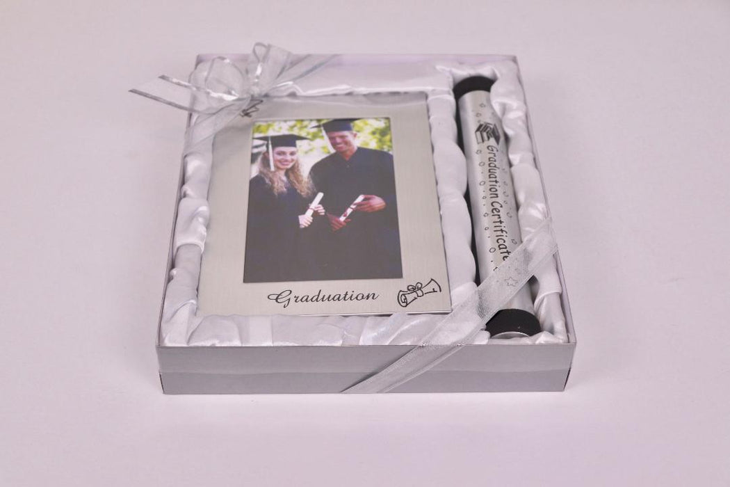 Graduation Certificate Holder & Photo Frame School Year College Diploma Keepsake