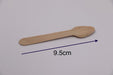 Wooden Cutlery Disposable Small Teaspoons Taster Spoons Bamboo Wood Party Bulk