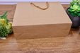 Kraft Paper Bags 50 x Bulk, Gift Shopping Carry Craft Brown Bag with Handles