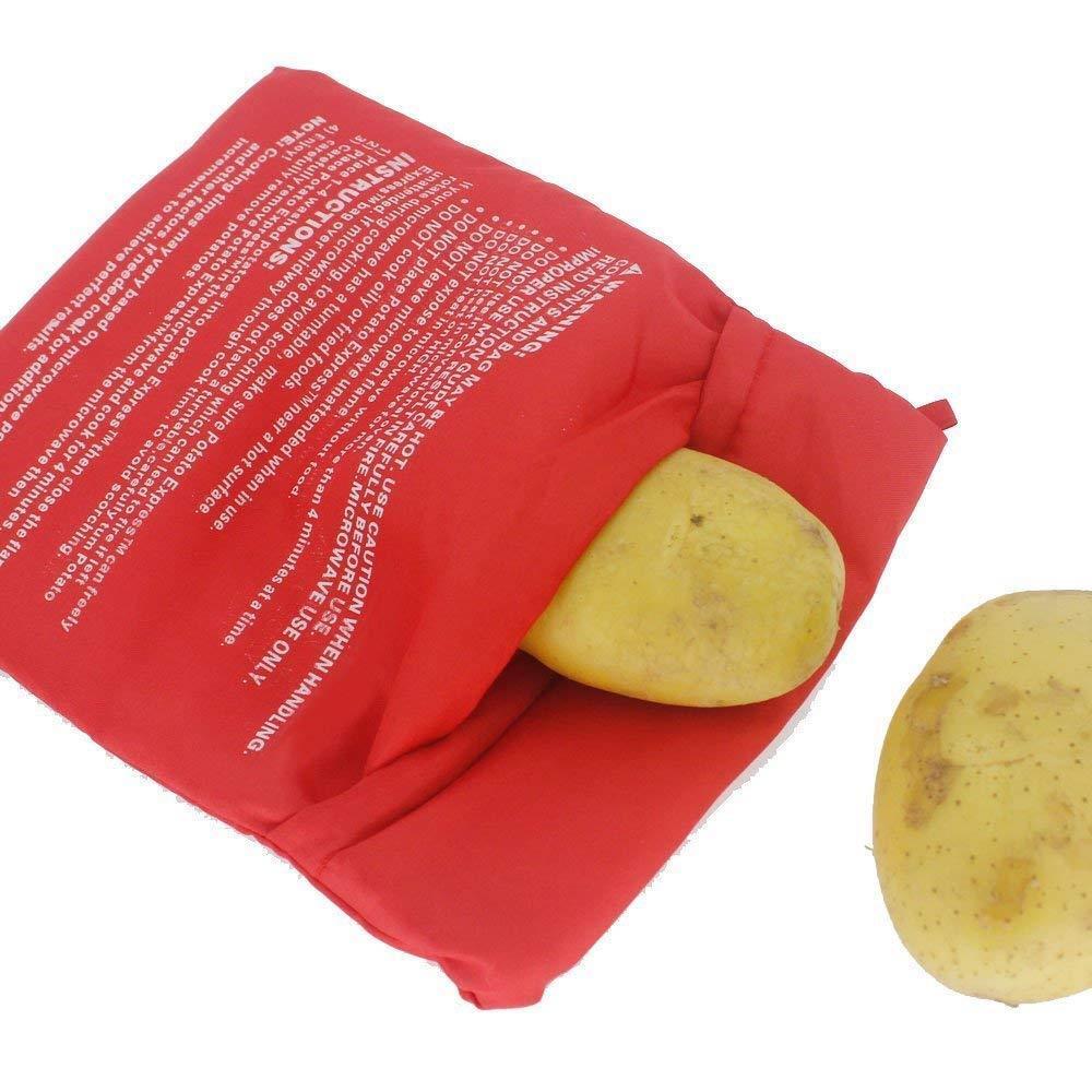 Perfect Potato Microwave Baked Cooking Bag Corn Cooker Express Reusable 4minutes