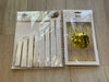 Gold Paper Fans & Foil Fringe Curtain Party Decorations Birthday Bridal Shower