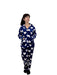 Women Pyjamas Pyjama Set Soft Plush Fleece Warm Winter Sleepwear Pajamas s8-18