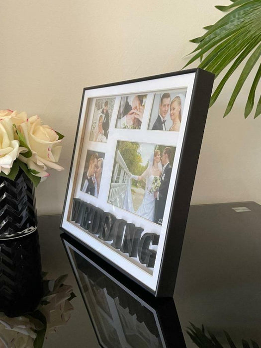 Wedding Photo Frame Metal Picture Frame Newlywed Bridal Shower Engagement gift