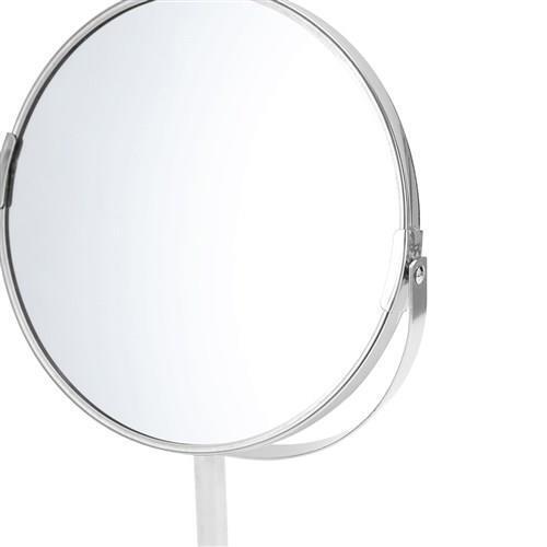 Makeup Mirror Double Side Standing Mirror with 2x Magnification Angle Adjustment