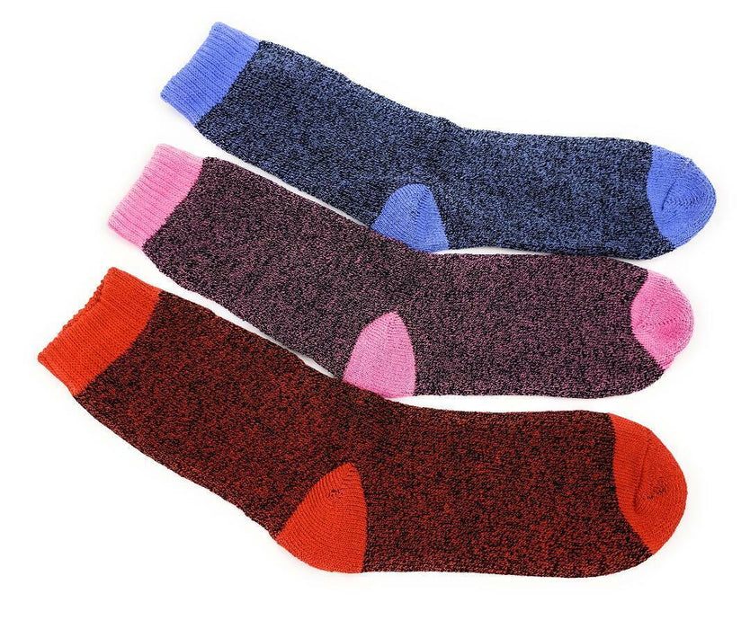 Women Warm Thermal Socks Heated Sox Winter Work Thick Heat Soft Ladies Size 6-11