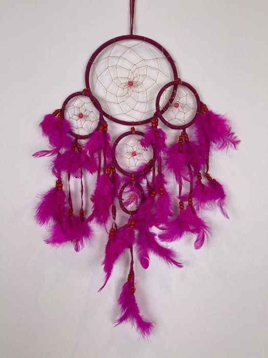 Dream Catcher with Feather Caught Dreams Wall Hanging Ornament Home Decor 52cm