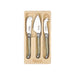 Etiouette Laguiole Cheese knife Set French design Stainless Steel knives 3pcs