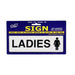 Gents Ladies Toilet Signs Self Adhesive White Restroom Sign Office Restaurant 2p