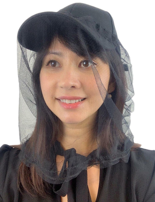 Mosquito Fly Head Net Insect Mesh Hat Bee Bug Mozzie Protector Outdoor Fishing