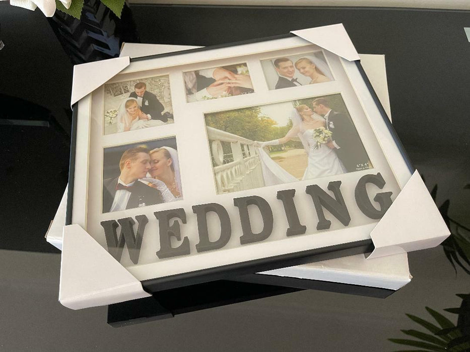 Wedding Photo Frame Metal Picture Frame Newlywed Bridal Shower Engagement gift