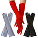 Ladies Party Gloves Wedding Bridal Dance Opera Costume Evening long glove 42cm