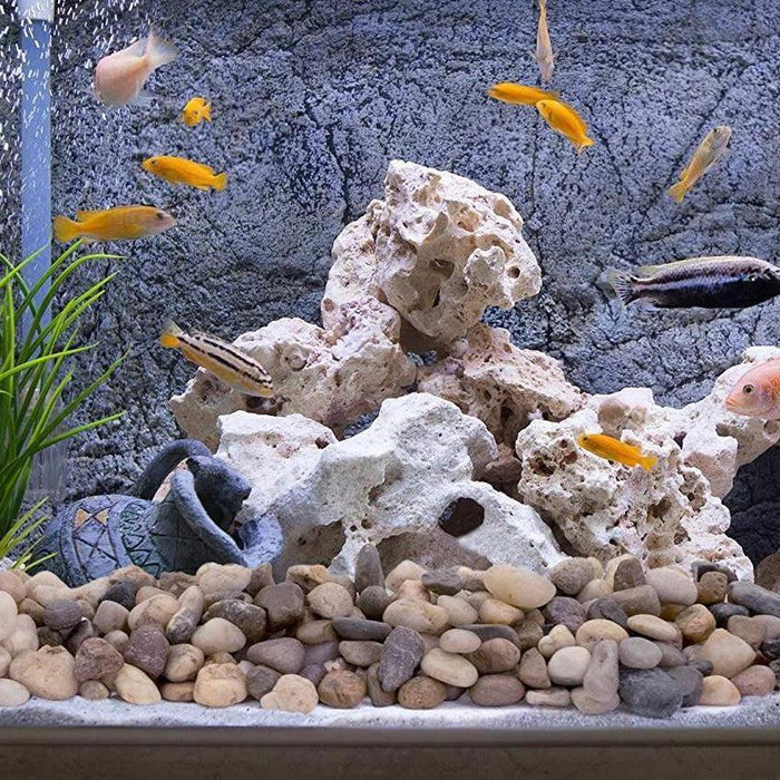 Garden Natural Stones River Rocks Decorative Pebbles For Vase Aquarium 2kg