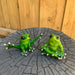 Yoga Frog Figurine Frogs Statue Funny Garden Home Décor Animal Ornament 10cm