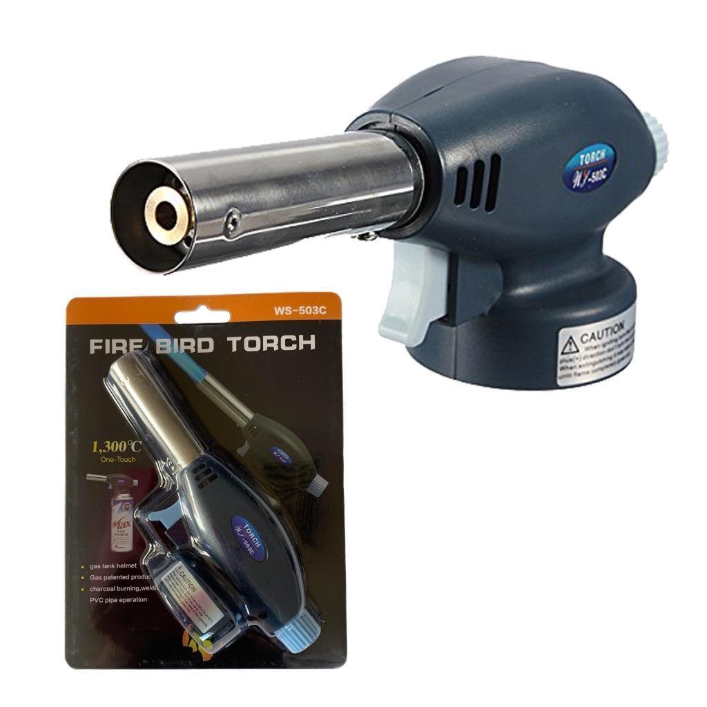 Blow Torch Fire Bird Lighter Buttan Gas Soldering Welding Iron Gun BBQ Burner AU