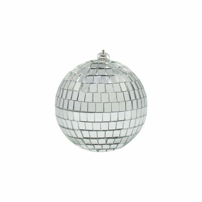 Mirror Disco Balls Set 6pcs Silver Disco Party Decoration Christmas Balls 5cm