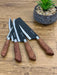 Kitchen Knife Set Chef Knives Stainless Steel Nonstick 6 pieces Scissor Gift Box