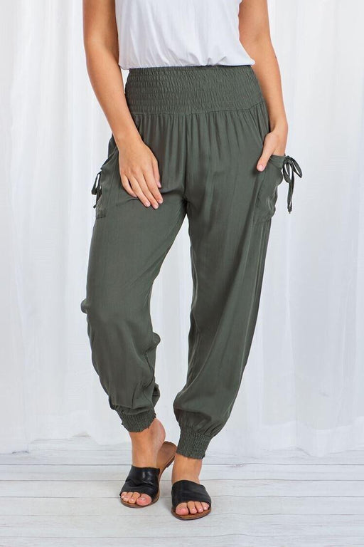 Caroline Morgan Harem Pants Women Casual Baggy Hippie Bohemian Yoga Beach Travel