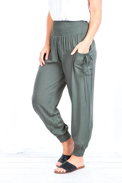 Caroline Morgan Harem Pants Women Casual Baggy Hippie Bohemian Yoga Beach Travel