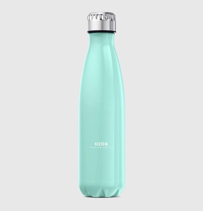 Insulated Water Bottle Thermal Double Wall Drink Vacuum Flask 350-500ml Hot Cold