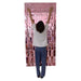 Rose Gold Foil Curtain Sequin Square Metallic Tinsel Backdrop Party Decorations