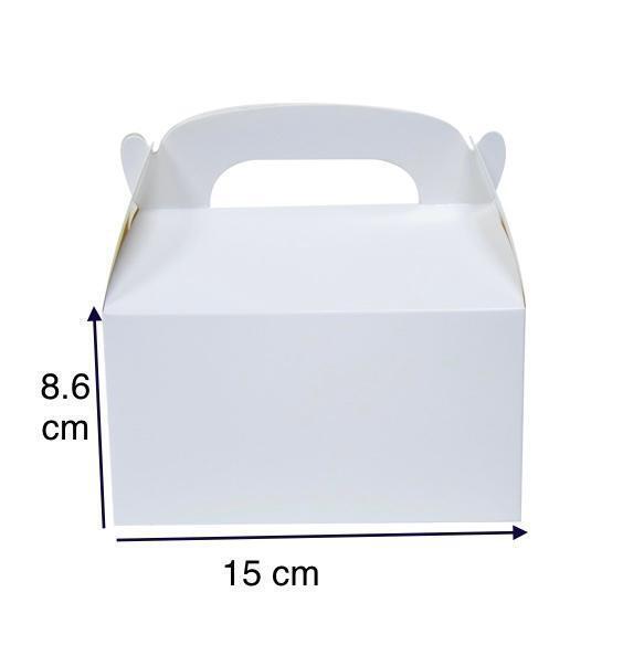 Treat Box Party Favor Desert Boxes Lolly Candy White Paper Gift Boxes Bulk