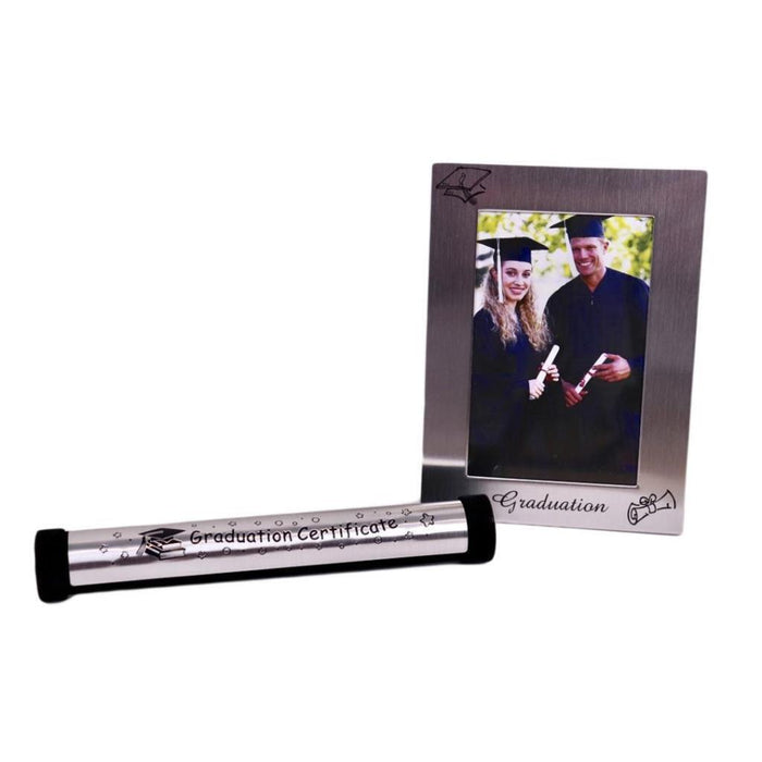 Graduation Certificate Holder & Photo Frame School Year College Diploma Keepsake